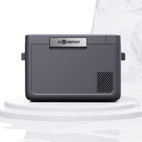 Réfrigérateur de voiture à compresseur électrique, grande capacité, portable, 12V24V, petit congélateur pour voiture, maison, utilisation en extérieur, réfrigération