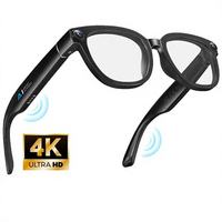 Lunettes Intelligentes M01/M01 Pro avec Caméra 8MP Anti-Tremblement, Enregistrement Vidéo 1200P, Assistant IA, Lecteur de Musique, Suivi d'Activité et Appels Téléphoniques