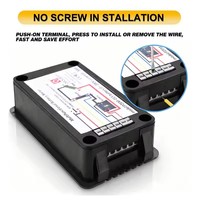 Medidor de Voltaje de 12V 0-200V 300A, Impedancia de Descarga, Resistencia Interna, Capacidad, Amperímetro, Analizador de Energía, Medidor de Energía de Batería de CC