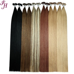 Extensiones de Cabello Ruso al por Mayor FH, Extensiones de Cabello con Punta en U, Extensiones de Cabello con Queratina, 100% Cabello Humano - Product Image 6