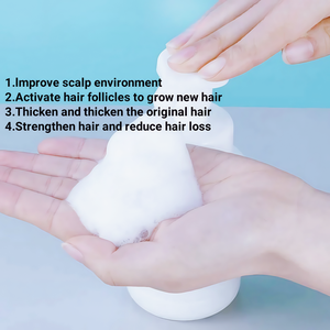 Espuma Profissional de Regeneração Capilar Orgânica 5% 60ML, Tratamento Herbal para Prevenção de Queda de Cabelo, Reparação e Fortalecimento do Couro Cabeludo - Product Image 4