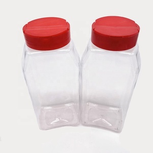 32oz 1000ml Plastic square <strong>Spice</strong> <strong>Jar</strong> - Product Image 5