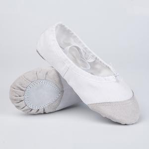 Zapatos de Ballet para Niños, Niñas, Adultos y Mujeres, Zapatos de Baile con Suela Suave para Práctica, Entrenamiento y Exámenes Profesionales - Product Image 1