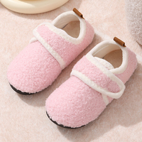 Chaussons d'hiver pour hommes et femmes - Tissu supérieur moelleux et doux, similaire au coton, confortable, antidérapant et chaud