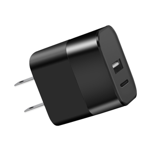 Popular gran oferta cargador de pared adaptador de carga rápida puertos duales enchufe tipo C cargador de teléfono para <span class=keywords><strong>Iphone</strong></span> - Product Image 1