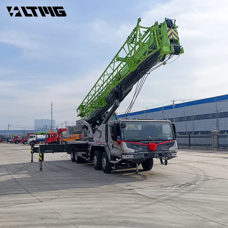 LTMG New Mobile Cranes 25 Ton 50 Ton 70 Ton Truck-Mounted Cranes with Enclosed Cabin