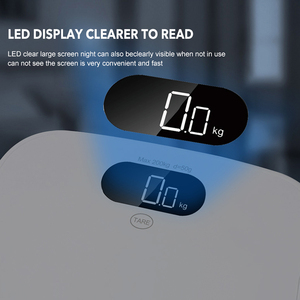Nuevo producto <span class=keywords><strong>Digital</strong></span> de alta precisión 200KG Pantalla LED Báscula electrónica para el hogar - Product Image 3
