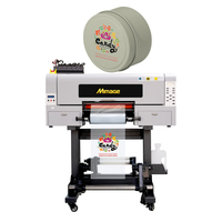 Impresora uv DTF de 3 tamaños, máquina de impresión de etiquetas de cristal, rollo a rollo AB de película de transferencia en frío