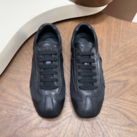 Chaussures de sport rétro pour hommes de haute qualité, style designer, en cuir véritable, doublure en mesh, légères, confortables, antidérapantes