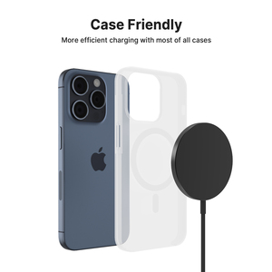 <span class=keywords><strong>Chargeur</strong></span> sans fil magnétique rapide 15W certifié Qi2, compatible <span class=keywords><strong>MagSafe</strong></span>, pour smartphone - Product Image 2