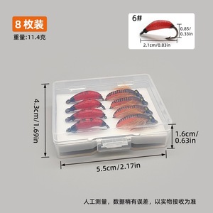 Señuelos de pesca de imitación de insectos (moscas, Scud, gusanos, Caddis, larvas, <span class=keywords><strong>ninfas</strong></span>) <span class=keywords><strong>para</strong></span> trucha y pez azul, <span class=keywords><strong>para</strong></span> pesca en hielo - Product Image 6