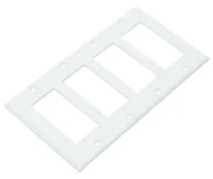 high quality American decora wall plate, 1 gang/2 gang/3 gang Wall Switch Outlet Plate Cover 4 Gang wallplate UL approved