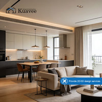 Solution de matériaux de construction tout-en-un, projet de décoration de suite d'hôtel, design d'intérieur de chambre à coucher, dessin 2D, service de conception 3D