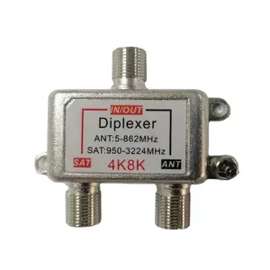 도매 4k 8k 위성 Diplexer/TV Diplexer/SAT Diplexer 고품질 정밀 Diplexers 2 Amp 고출력 Diplexer