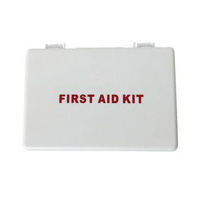 Trousse de premiers soins miniature en plastique rouge et blanc, imperméable, pour la maison, le bureau, la voiture, avec fournitures médicales pour la survie en plein air - Product Image 3