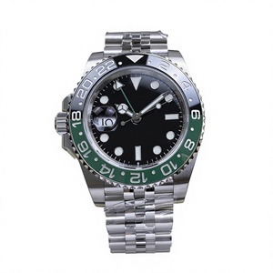 high top quality luminous watch Waterproof 40mm 904L steel VS factory V3 3285 movement Diver Sprite Lefty GMT watch - Product Image 1