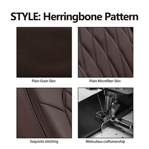 Ventes d'usine, coussin de siège de voiture en cuir de luxe personnalisé, haute qualité, original, 4 saisons, sûr, durable et confortable, housses de siège de voiture - Product Image 2