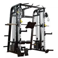 Smith Integrated Trainer Gantry Squat Rack Commercial Fitness Gym Equipment Squat rack con cables Estación combinada