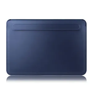 Capa flip de couro pu protetora, case protetor para mac book, verde, marrom, 13 polegadas, para laptop