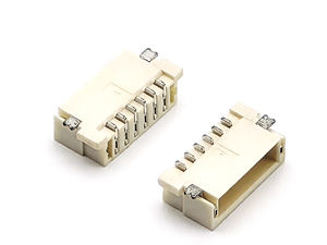 ขั้วต่อพินเฮดเดอร์ไนลอนแบบแนวนอน SHJ1.0 มม. สำหรับเวเฟอร์ SMT ชนิด DIN 3711K 6 ขา สำหรับ PCB - Product Image 3