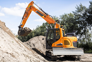 Excavatrice sur chenilles hydraulique chinoise Doosan DX235 de 23 tonnes prête à être expédiée avec moteur, pompe, boîte de vitesses, PLC - Product Image 3