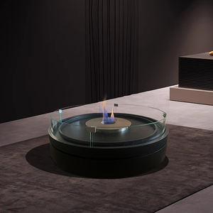 Quemador de chimenea de acero de seguridad automática moderno Control de llama de <span class=keywords><strong>etanol</strong></span> <span class=keywords><strong>para</strong></span> hoteles Interior Independiente Sin chimenea Lana de cerámica - Product Image 4