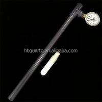 Sonde en céramique poreuse réglable pour la porosité industrielle, tensiomètre d'humidité du sol avec service de découpe