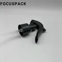 Pompe à brume portable 24/410 24mm en plastique à bas prix du fabricant chinois 2023, mini pulvérisateur à gâchette manuel pour bouteilles anti-déversement