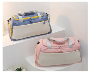กระเป๋าเดินทาง IStapromo คุณภาพสูง แยกส่วนแห้ง-เปียก ดีไซน์ใหม่ทันสมัย พร้อมช่องใส่รองเท้าแยกต่างหากและซิป - Product Image 5