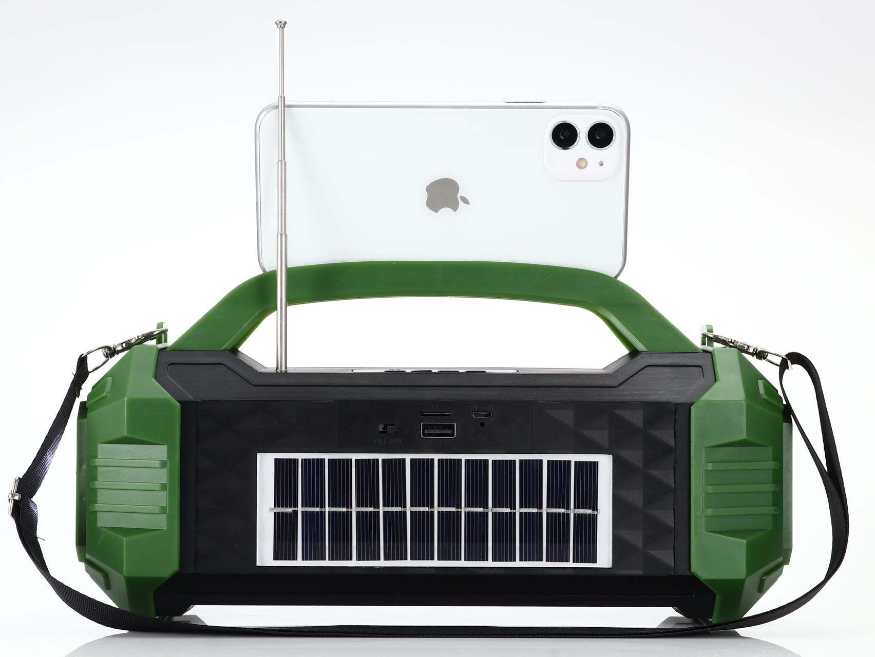 F18 Solar Portable Wireless Radio Speakers Outdoor Flashlight Waterproof  Speaker Bass Music Player Bluetooth Speaker for Africa