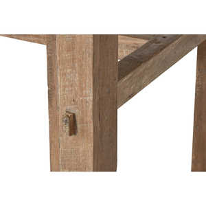 MESA DE COMEDOR DE MADERA DE TÉKIL RECICLADA 220X90X78 - Product Image 4