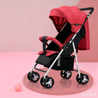 Poussette de voyage légère, pliable et portable avec auvent pare-soleil, couleur personnalisée