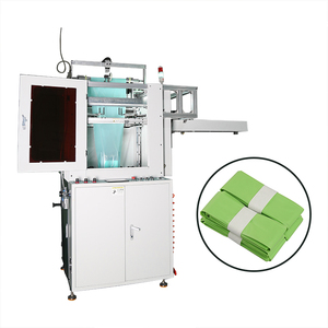 Đầy đủ tự động tã Thùng Refill túi làm máy tốc độ cao Túi rác nhựa trên cuộn Máy làm - Product Image 1