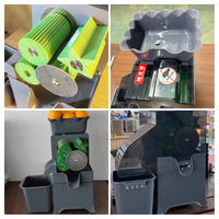 Commerciële automatische sinaasappelpers |   Elektrische citruspers voor vers sap |   Hoge opbrengst 20 sinaasappels/min