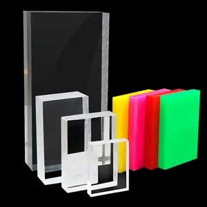 Bán Buôn 100% Nguyên Liệu Virgin 2 Mét 3 Mét 4 Mét 5 Mét Rõ Ràng Đúc Ép Đùn PMMA Perspex Acrylic Glass Tấm Nhựa Bảng Điều Chỉnh - Product Image 1