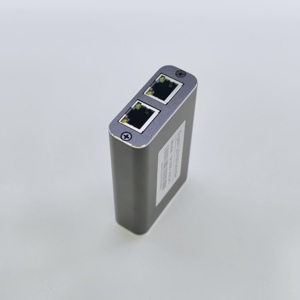 Usine OEM/ODM 20W IEEE802.3af/at Gigabit Ethernet PoE répéteur 1In 2 10/100/1000Mbps IP caméra CCTV système extérieur POE - Product Image 2