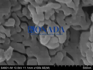 99.99% nanoparticelle industriali Al2O3 ossido di alluminio Nano Al2O3 ad elevata purezza