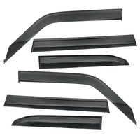 Accesorios de coche para Toyota 2024 Land Cruiser New Prado 250 LEXUS GX visera deflectores de viento protectores de lluvia y sol molde de inyección.