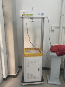 เครื่องทดสอบแรงกระแทกของหมวกกันน็อครถจักรยานยนต์ระบบทดสอบแรงกระแทกที่สอดคล้องกับ EN397 ECE 22.06 dot FMVSS 218 - Product Image 3