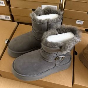 Designer <b>Women's</b> <b>Waterproof</b> <b>Snow</b> <b>Boots</b>-High-End High Quality Fashionable Trendy Top-Notch Fur Lining Warm All Seasons Use - Product Image 4