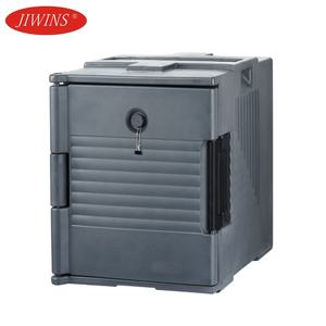 JIWINS - Contenedor de Alimentos Aislado Comercial Gris de PE+PU con Ruedas, Doble Capacidad, para Buffet, Hotel, <span class=keywords><strong>Restaurante</strong></span> y Catering - Product Image 2