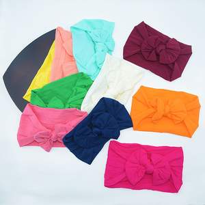 جودة عالية لينة ومريحة قوس نايلون لطيف اكسسوارات الشعر الأميرة الطفل ربطات الرأس لحديثي الولادة والأطفال الصغار - Product Image 5