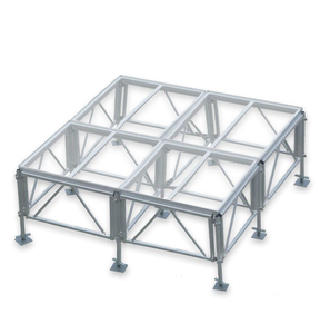 Plateforme de scène portable en aluminium durable, avec toit, structure DJ, podium pour événements en plein air, piste de danse - Product Image 1