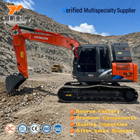 Excavatrice d'occasion Hitachi ZX120 Japon, Excavatrice hydraulique sur chenilles de 12 tonnes