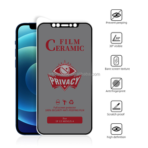 Pellicola Protettiva <span class=keywords><strong>Privacy</strong></span> per Telefono Cellulare 2021 Anti-Spia in Ceramica Morbida Opaca per <span class=keywords><strong>iPhone</strong></span> 12 Pro Max - Product Image 5