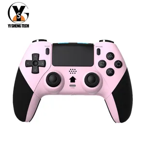 Joystick di gioco Wireless Gamepad Turbo chiave programmabile Bluetooth 4.2 giroscopio a sei assi 800mah telecomando Controller di gioco PS4