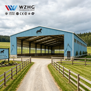 Fabricant de bâtiments de grande envergure : Arénas équestres en acier pour sites sportifs équestres, avec sélection de grade structurel spécifié - Product Image 1