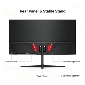 Monitor para Juegos FHD <span class=keywords><strong>de</strong></span> 23.8 Pulgadas 1920x1080, <span class=keywords><strong>Pantalla</strong></span> para <span class=keywords><strong>PC</strong></span> <span class=keywords><strong>de</strong></span> Alta Frecuencia <span class=keywords><strong>de</strong></span> Actualización <span class=keywords><strong>de</strong></span> 100/120/165/185/200/240Hz con Soporte Fijo para Oficina y Juegos - Product Image 3