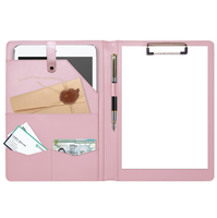 Porte-documents en cuir rose personnalisé de haute qualité – Nouveauté très prisée