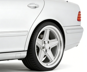 ล้อแม็กซ์อะลูมิเนียมหล่อสีเงินแบบห้าก้าน ขนาด 16-17 นิ้ว สำหรับรถยนต์เมอร์เซเดส-เบนซ์ <span class=keywords><strong>W124</strong></span>/W205/W202-212 ได้รับการรับรองมาตรฐาน DOT ขายดี - Product Image 2